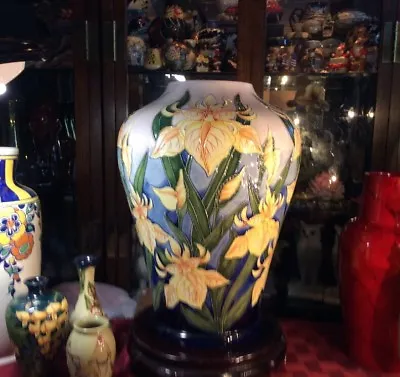 Moorcroft Prestige Windrush 576/16” Vase Debbie Hancock First Mint  • $3250