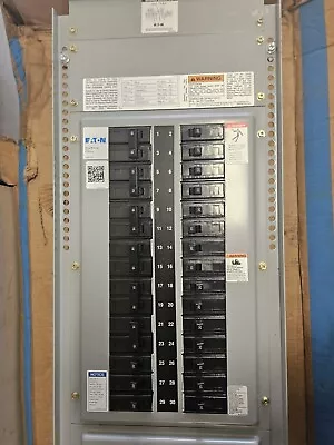 ⚡️Eaton PRL1A 100 AMP Panelboard 208Y/120V 3-Phase 4W 54ckt W/Breakers           • $540