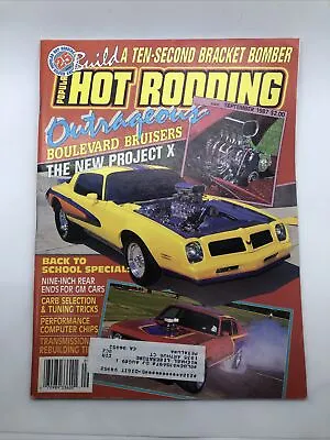 Popular Hot Rodding Magazine Vintage September 1987 Boulevard Bruisers Mustang  • $18.16