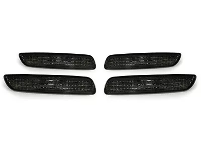 4PCS Smoke Front + Rear Bumper Side Marker Lights For 2001-2004 Volvo S40 V40 • $38.20