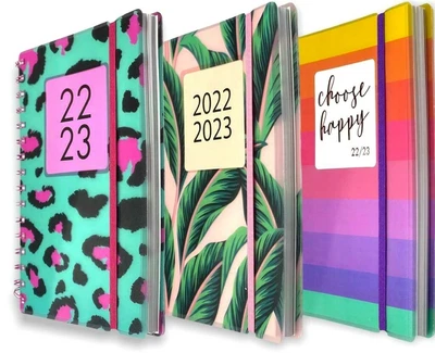£3.49 • Buy 2022-23 Academic A5 Day A Page Diary PVC Spiral Wire Bound Student Teacher Diary