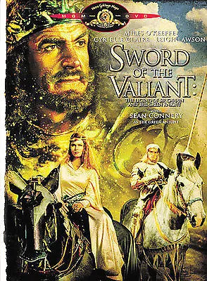 Sword Of The Valiant (DVD 2004) Sean Connery Miles O'Keefe '80s Fantasy! • $9