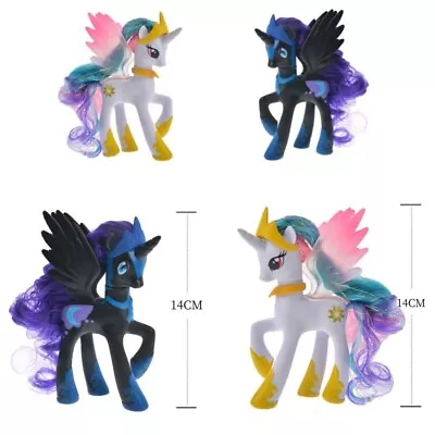 2PACK Xmas Gifts Action FigureCelestia Luna My Little Pony Toys Princess Model • $15.99