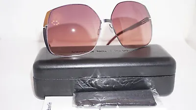 IC Berlin New Sunglasses Mercedes MB 06 Large Black Black Brown 66 14 145 • $257.99