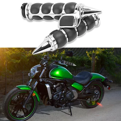 Motorcycle 1  Handle Bar Hand Grips For Kawasaki Vulcan VN 1600 1500 Mean Streak • $31.20