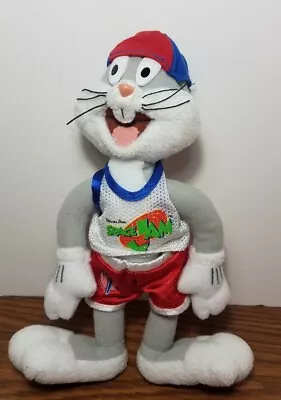 Vintage 1996 Warner Bros Space Jam Bugs Bunny Plush ~ No Basketball • $4.99