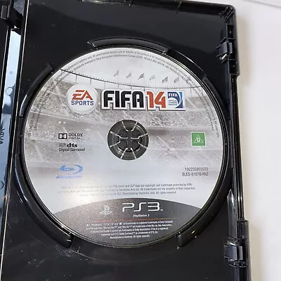 FIFA 14  PlayStation 3  PS3 Barcelona Messi 10 Preowned VGC Disc Only • $8