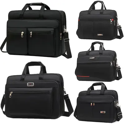 15  17  18  Laptop Bag Waterproof​ Business Notebook Briefcase Shoulder Bag Case • £11.99