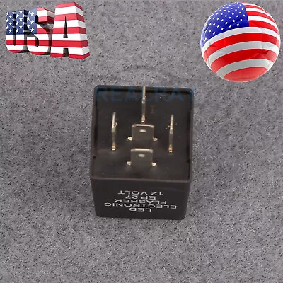 EP 27 5-Pin EP27 FL27 LED Flasher Relay To Fix Turn Signal Hyper Flashing Issue • $8.88