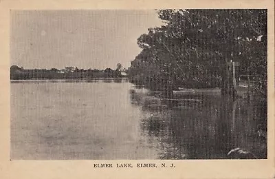  Postcard Elmer Lake Elmer NJ  • $20