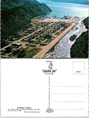 Alaska Skagway Aerial View Of Skagway Trail Of '98 VTG Postcard • $9.89