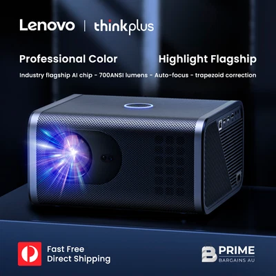 $595 • Buy Lenovo Thinkplus Air H6 Portable Mini Projector Home Theater 1080P 700ANSI LM