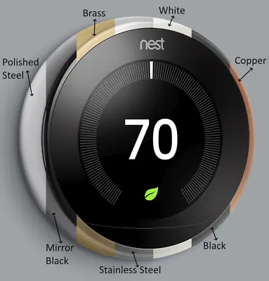 $188.95 • Buy COMPLETE KIT: Google Nest 3rd Generation Learning Thermostat - Choose Color %