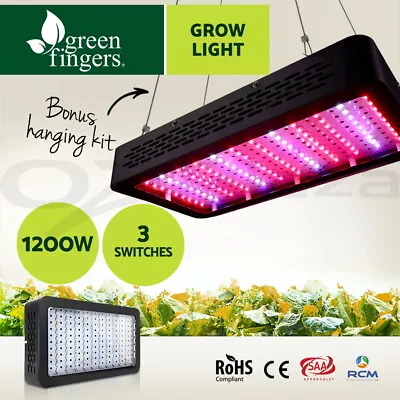 Greenfingers LED Grow Light 1200W Full Spectrum Indoor Plants Veg Flower Bloom • $158.95