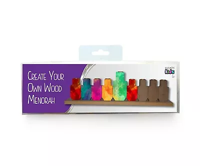 Create Your Own Wood Menorah Chanukah Menorah Hanukkah Menorah Menorah Arts  • £11.49