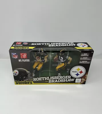 Ben Roethlisberger & Terry Bradshaw Pittsburgh Steelers NFL 2-Pack McFarlane Set • $70