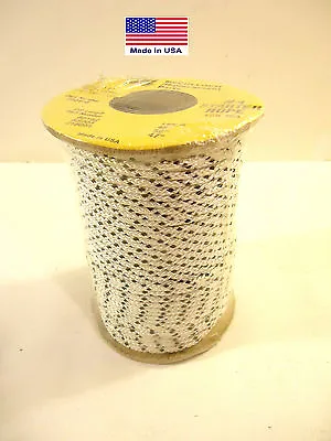 Starter Rope 250' Nylon Cover Tire Cord Core # 4 (.125) Diameter New USA. • $25