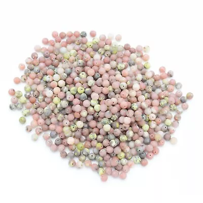 Pink Lepidolite Round Beads For Jewelry Crafting 219 Gram Bag • $13.88