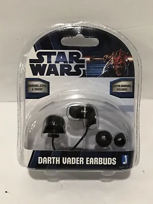 Disney Star Wars Darth Vader Ear Buds Headphones With Extra Covers • $10.99