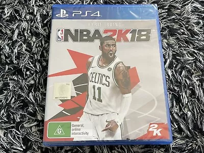 NBA 2K18 (PlayStation 4 2017) AUS PAL / Brand New And Sealed - Free Postage • $14.99