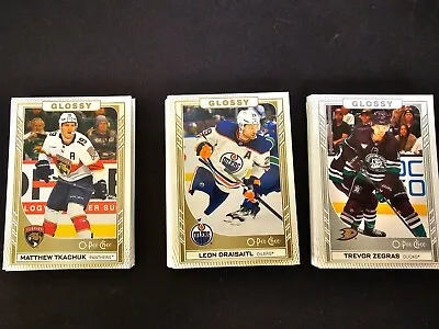 2023-24 Upper Deck Series 2 O-Pee-Chee Glossy Insert & Gold - You Pick • $0.99