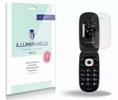 ILLumiShield Anti-Glare Matte Screen Protector 3x For Alcatel (T-Mobile) 665 • $10.95