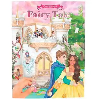 Depesche Create Your Fairy Tale Sticker Book 20 Illustrated Pages 6 Sheet Age 4+ • £9.71