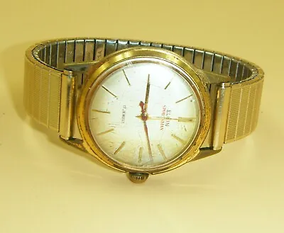 Vintage Elgin Sportsman 17 Jewel Mens Watch No. 720 Made In France • $85