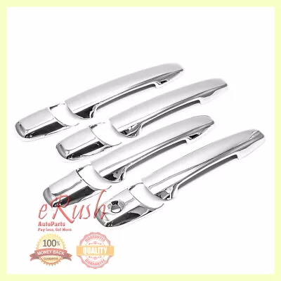 For 07-10 Ford Edge 06-12 Fusion 05-14 Mustang Chrome Door Handle Cover Covers • $12.99