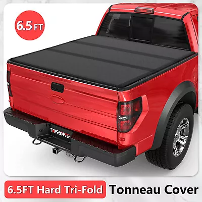 FRP Hard Tri-Fold Tonneau Cover For 2004-2014 F150 2006-14 Mark LT 6.5FT • $419