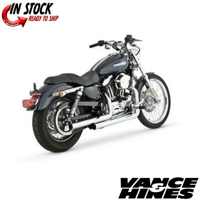 Vance & Hines Straightshots Full Exhaust System Chrome #17821 Harley Davidson • $549.99