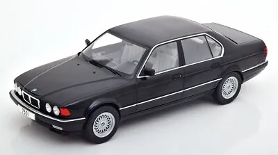 $121 • Buy BMW 750i E32 Black-Metallic 1:18 MCG Model Car