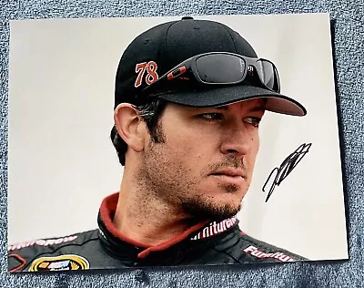 Martin Truex Jr Signed 8x10 Photo Furniture Row Standing On Pit Road NASCAR COA • $47.79