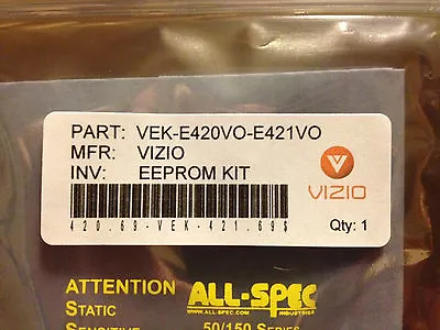 VIZIO EEPROM Repair Kit E420VO E421VO 3642-0972-0150 Standby Fix 3 PARTS • $18.99