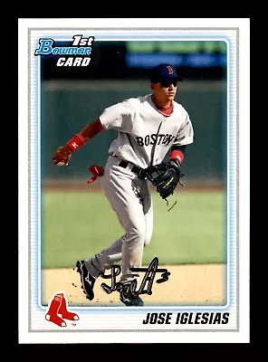 2010 1st Bowman Prospects #BP108 Jose Iglesias Boston Red Sox Baseball Card • $1.65