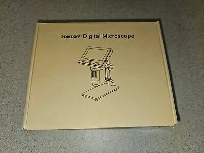 TOMLOV 1000X Digital Microscope Camera 4.3  LCD Coin Magnifier Solder Workbench. • $69.90