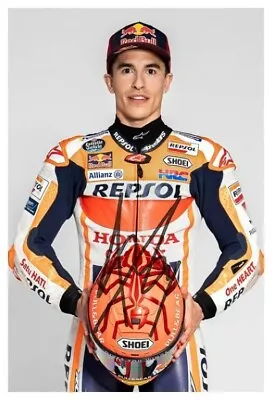 MARC MARQUEZ - REPSOL HONDA - MOTOGP - 6x4 Signed Autograph PHOTO - Print • $2.35