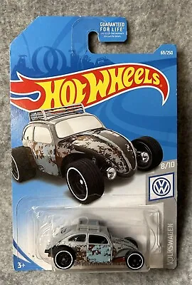 2019 Hot Wheels Volkswagen 8/10 Custom Volkswagen Beetle #69 • $2.25