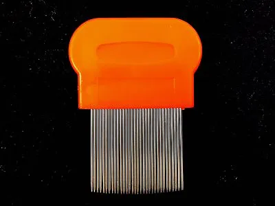 1X Hair Lice Nit Pets Flea Eggs Dirt Dust Remover Steel Tooth Comb Health Brush • $6.45