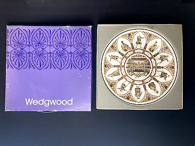 £7.95 • Buy Wedgwood Queen's Ware 10  Plate Shakespeare Boxed - All The World's A Stage