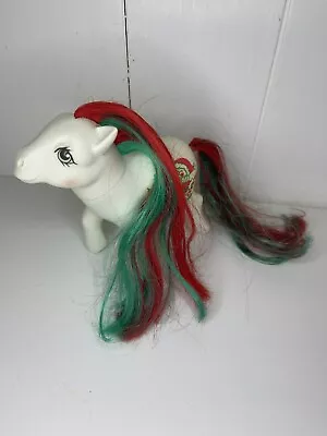 Hasbro My Little Pony MERRY TREATS Christmas Santa Vintage G1 1984 Red Green • $22