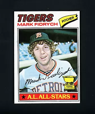 Mark Fidrych 1977 Topps All-Star RC - Detroit Tigers #265 NM • $40