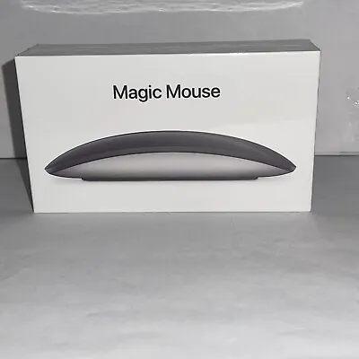 Apple Magic Mouse - Black Multi-Touch Surface • $84.99