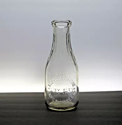 GREENPORT / LONG ISLAND NY * ARSHAMOMAQUE DAIRY MILK BOTTLE Suffolk CO NEW YORK • $14.95