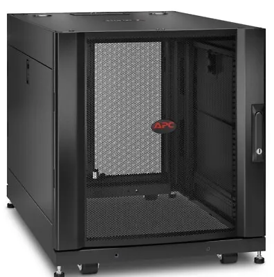 APC Netshelter SX 12U 600mm X 900mm Server Rack Enclosure Cabinet AR3003 • £499