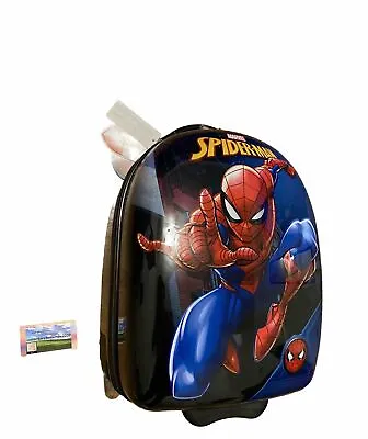 Heys Hardside Marvel Spiderman Kids Carry On Trolley Suitcase • $69.99