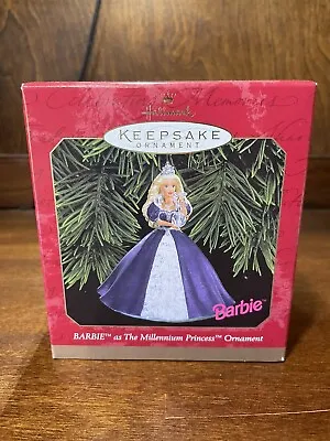 1999 Barbie Hallmark Keepsake Ornament As The Millenium Princess Barbie • $24.99