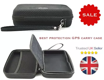 GPS Hard Case With Accessory Pocket For TomTom Go Camper 61 And Other 6 Inch GPS • $17.26