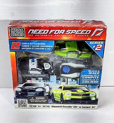 Mega Bloks Need For Speed Cars And Launcher 2-Pack - Chevrolet • $58