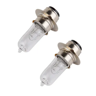 Dual Filament Headlight Bulb Clear 6 Volt 25W For Honda XR250 XR250R XR500R CM91 • $7.99